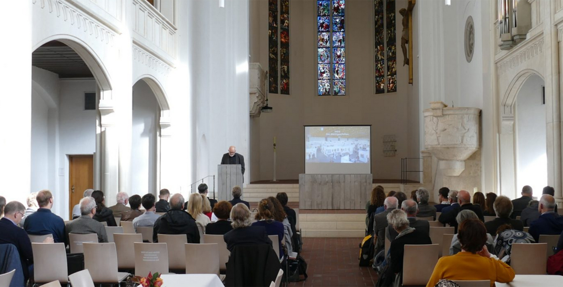 Dr. h.c. Andreas Mertin Vortrag in St. Markus München